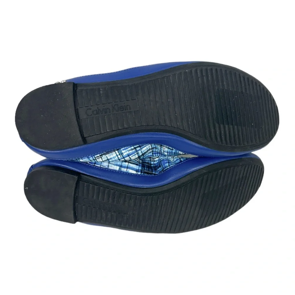 Calvin Klein Anabelle Ballet Flats Blue Size 8.5